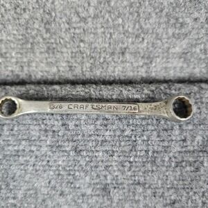 Craftsman 3/8 Inch 7/16‎ Inch Double Box Wrench Forged in USA